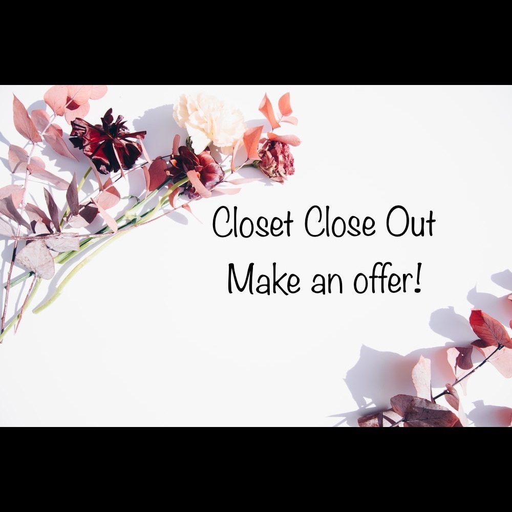 My closet will be closing May 15!